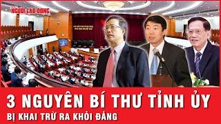 3 nguyên Bí thư Tỉnh ủy bị khai trừ ra khỏi Đảng | Tin nhanh