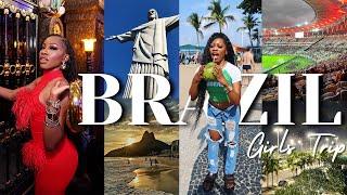 BRAZIL Travel Vlog | Rio De Janeiro GIRLS TRIP, Christ The Redeemer, Helicopter Ride, Things To Do