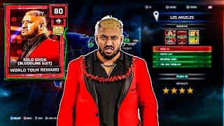 WWE2K25 My Faction How To Unlock PERSONA Solo Sikoa (Bloodline Suit)