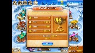 Farm Frenzy 3 only GOLD (level 35) playthrough Веселая ферма 3 (уровень 35) Золото