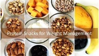 My Protein Snacks for Weight Management from Bhavna's Kitchen