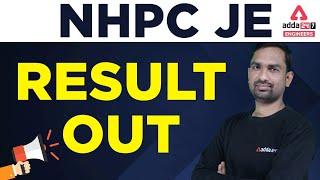 NHPC JE Result 2022 | NHPC JE Cut Off 2022 | Complete Information