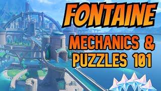 Fontaine Puzzle Mechanics 101 - Genshin Impact Version 4.0 Tutorial & Exploration