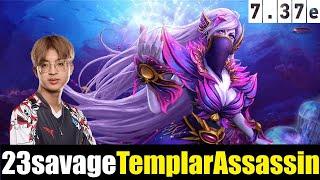  23savage [Templar assassin] HC 7.37E - DOTA 2 HIGHEST MMR MATCH #dota2 #dota2gameplay #23savage