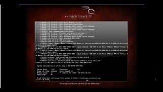 Backtrack 5 r3 installation Vmware