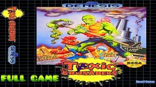 Toxic Crusaders [SEGA GENESIS/MEGA DRIVE] Gameplay Walkthrough FULL GAME [4K60ᶠᵖˢ]