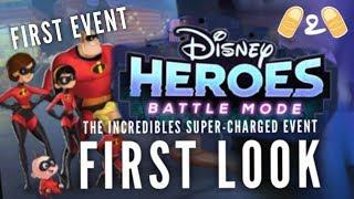 Disney Heroes Battle Mode The Incredibles Super-Charged Event First Look Gameplay