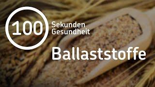 Deshalb sind Ballaststoffe so wichtig | Ballaststoffe und ihre Wirkungen