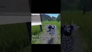 They gave me hacks on Roblox..!  #roblox #shorts