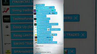 Telegram Ads Setup for Swing Trading Channel | Shocking Results of Ads  #trading #swingtrading