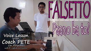 Falsetto... Paano ba to? (in Filipino) with English subtitles