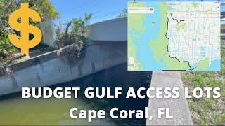 BUDGET GULF ACCESS LOTS | Cape Coral, FL