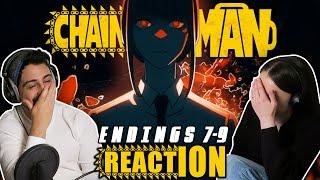 Chainsaw Man ENDINGS REACTION! | (Ed's #7-9)