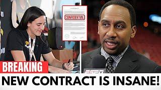 ESPN LEAKS Caitlin Clark's SHOCKING New European Contract! THIS IS HUGE!