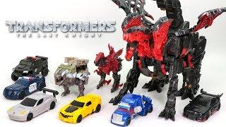 Transformers 5 TLK OneStep Turbo Changer Dragonstorm Cyberfire 10 Vehicle Dinosaur Dragon Robot Toys