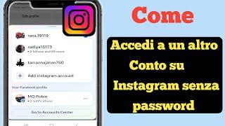 Come accedere a un altro account su Instagram senza password 2024 ll