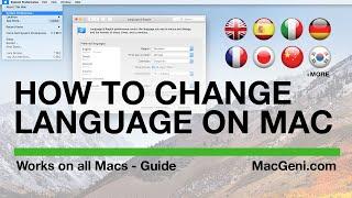 How to Change System Language in Mac - Easy Guide