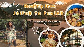 Roadtrip From Jaipur To Punjab (Crazyyy)| Vidushi Aggarwal Vlogs | Vlog 87