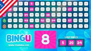 BINGO 75 BALLS, with a female voice | Bubble Design | THE BEST bingo | BINGU