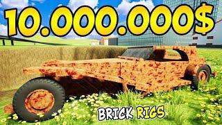 НАШЛИ РАЗБИТЫЙ РАРИТЕТ НА СВАЛКЕ ЗА 10.000.000$ В BRICK RIGS! ЛЕГО РЕМОНТ ЛЕГО МАШИНЫ В БРИК РИГС!