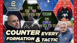 eFootball - How to BEAT every Formation & Tactic!  THE ULTIMATE COUNTER FORMATION & TACTICS VIDEO!