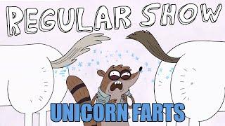 Regular Show Unicorn Farts