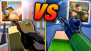 Is ROLVE's NEW Game BETTER Than ARSENAL?! (ROBLOX)