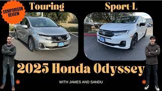 2025 Honda Odyssey Sport-L vs Touring. Which one is better?
