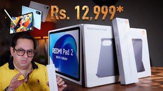 Redmi Pad 2 (Wi-Fi + Cellular) Unboxed: Big Screen, Smart Pen, Small Price!