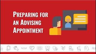 Preparing for an Advising Appointment