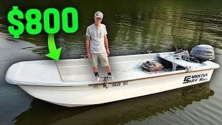 I bought a SUNKEN boat off Facebook Marketplace