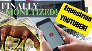 Equestrian Youtuber~How much MONEY I made~ First PAYCHECK with 7K subscribers! ~ HORSE