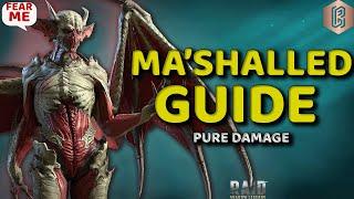 Deal PURE DAMAGE in this Ma'shalled Build - Full Guide & Masteries | Raid: Shadow Legends