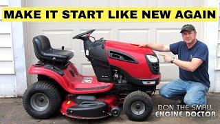 Lawn Tractor Won't Start? Try This Easy Free Fix!