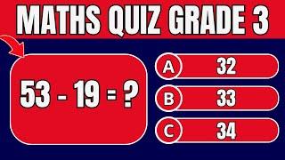 Ultimate Maths Quiz for Grade 3: Very Hard Questions to Test Your Skills!