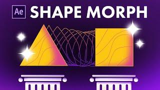 Quick & Easy After Effects Shape Morph Tutorial