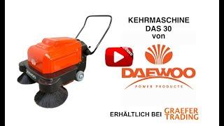 Produktvorstellung Kehrmaschine Daewoo DAS 30