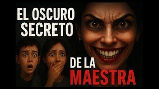 Descubrimos el oscuro secreto de nuestra maestra… y no creerás lo que pasó #Terror #Paranormal