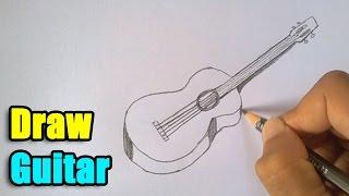 How to Draw a Guitar