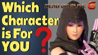 Dead or Alive 6: ALL CHARACTERS MINI-BREAKDOWN