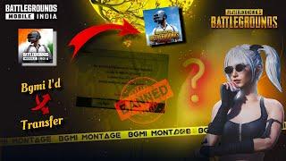 BGMI DATA TRANSFER TO PUBG MOBILE || HOW TO TRANSFER BGMI I'D TO PUBG GLOBAL || I'D TRANSFER TO PUBG