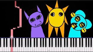 How to Play "Incredibox SPRUNKED (Horror)" on Piano