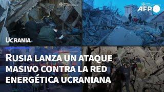 Rusia lanza un ataque masivo contra la red energética ucraniana en Navidad | AFP