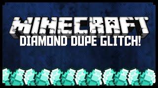 Minecraft: DIAMOND DUPE GLITCH! (MC 1.8.4 GLITCH) | iJevin