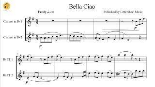 Bella Ciao (Clarinet Duet/Sheets)