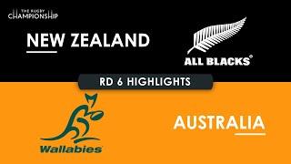 HIGHLIGHTS | NEW ZEALAND v AUSTRALIA | The Rugby Championship 2024