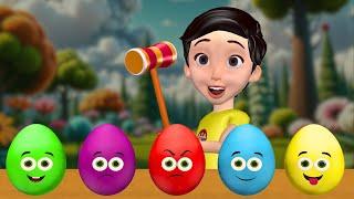 Surprise Eggs Kids Songs | Fun Nursery Rhymes for Children