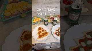 Cute Christmas Date Night At Home #christmas #datenight #momlife #organizedhome #fyp #viralvideo