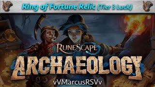 Ring of Fortune Relic - Permanent Tier 3 Luck - Archaeology - RuneScape