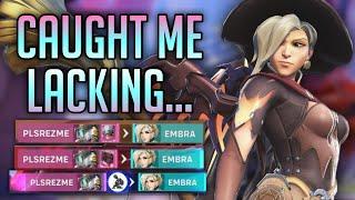 Bastion Caught Me Lacking!: Mercy Gameplay - Overwatch 2